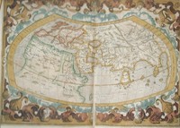 Seekarte des Ptolemaeus, ca. 150 - 160 n. Chr. so wurde es datiert