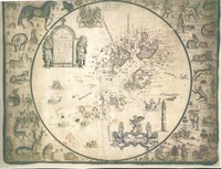 Seekarte Scilly Inseln 1707, so wurde es ca. datiert