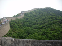 Auf der Mauer...