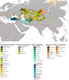 Verbreitungsgebiet der Turkvölker