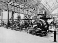 Generatoren der Weltausstellung 1893 in Chicago